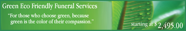 Tennessee TN Green Eco Friendly Funeral Services